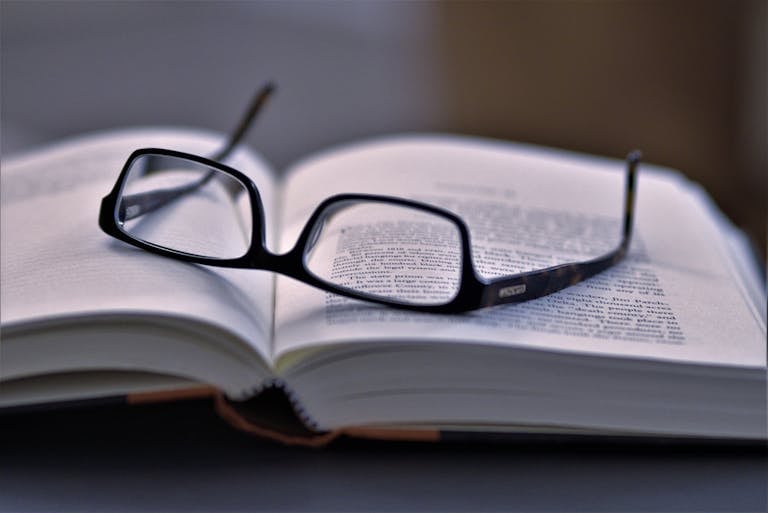 Specs on Open Book